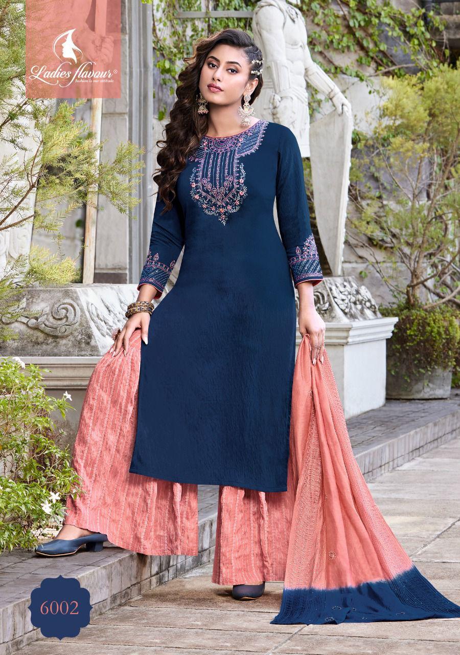  Ladies Flavour Ruhana 5 Exclusive Wear Pure Viscose Wholesale Readymade Suit Collection